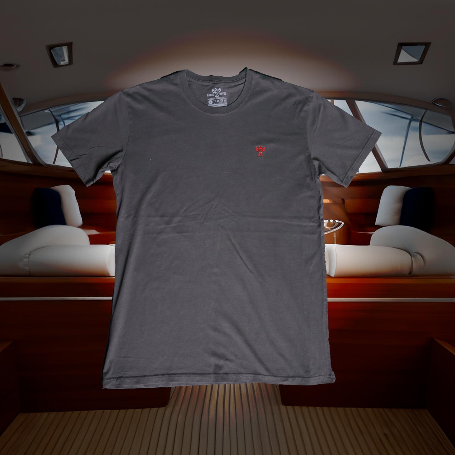 Cargo Bay Co.™ Halyard Tee - Char Black