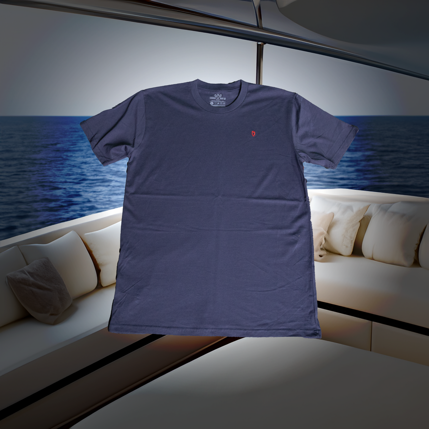 Cargo Bay Co.™ Halyard Tee - Navy Blue