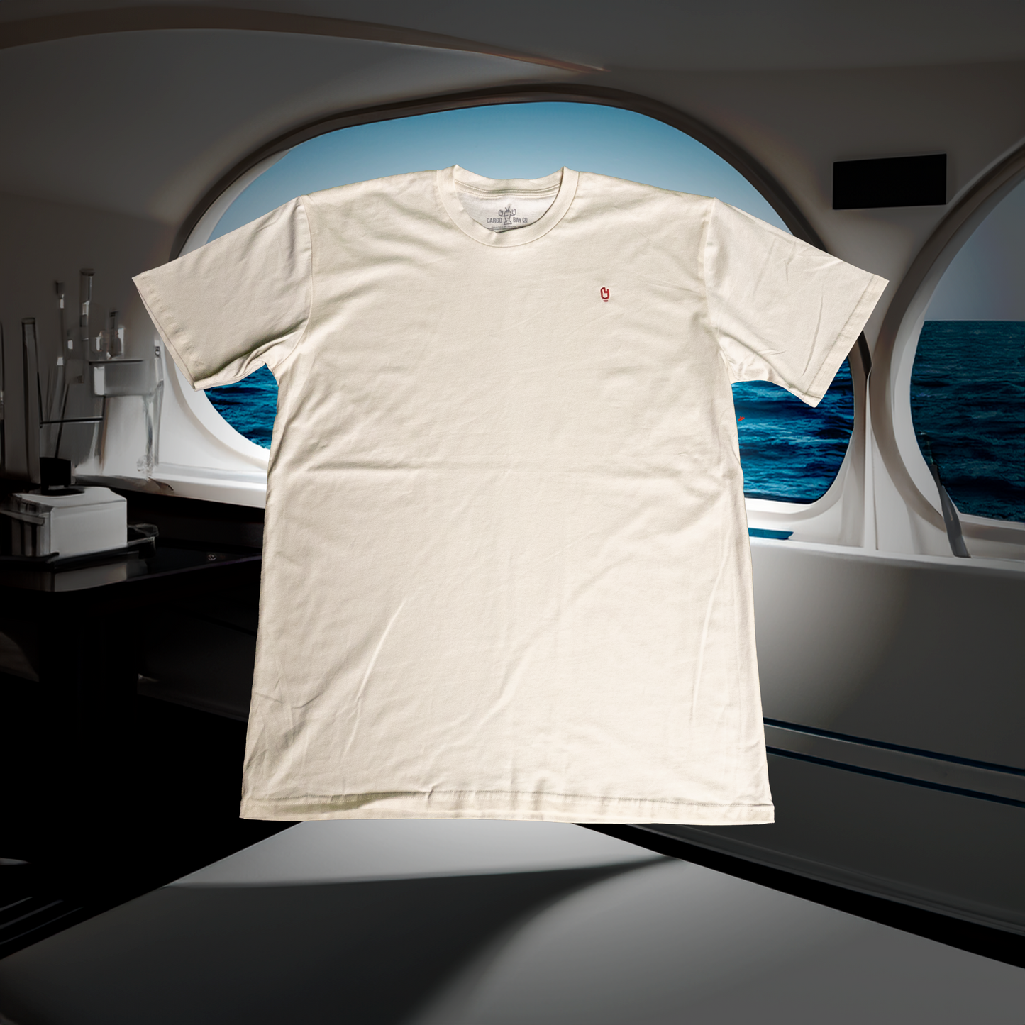 Cargo Bay Co.™ Halyard Tee - Sail White