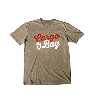 Cargo Bay Co.™  Moss Stone - Stonewash Tee