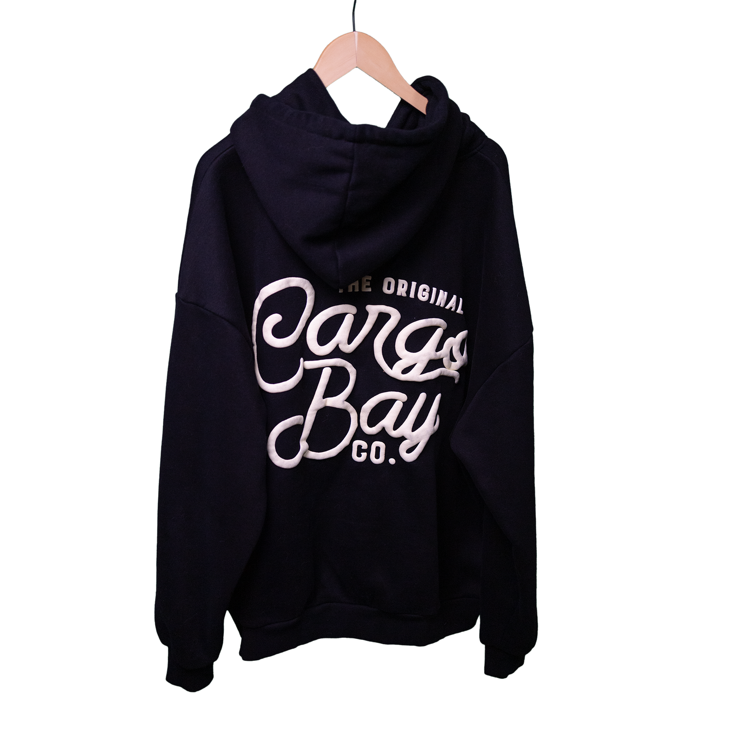 Cargo Bay Co. ™ - Puff Fleece Hoodie - Black